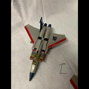 Starscream 1984 G1 Transformers Takara Hasbro Action Figure Incomplete X4